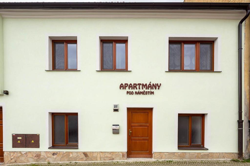 Apartmany pod Namestim Telcz Zewnętrze zdjęcie
